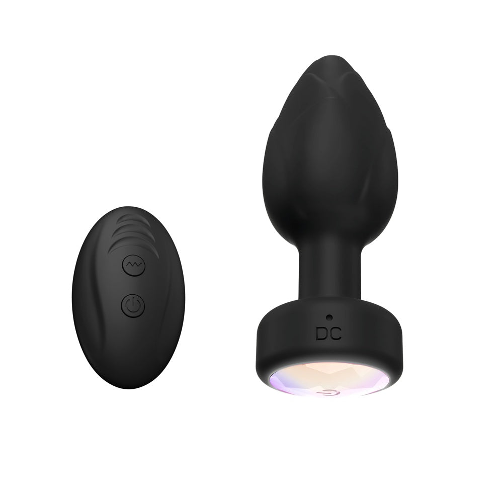 Plug anal vibrant télécommandé Toosh noi