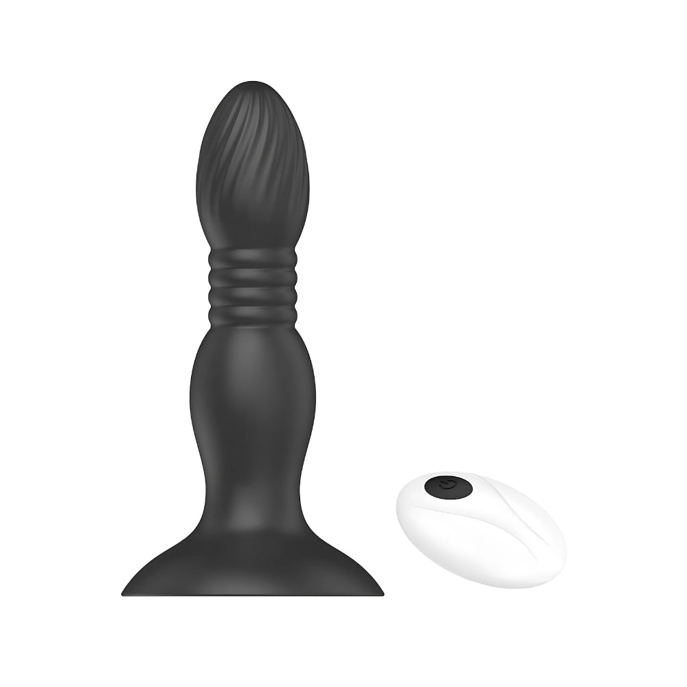 Plug anal vibrant à poussée télécommandé Toosh