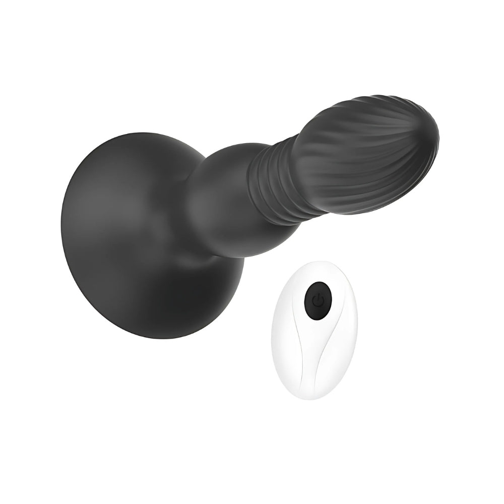 Plug anal vibrant à poussée télécommandé Toosh